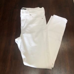 Express White jeans/leggings